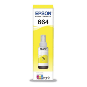 TINTA EPSON AMARILLO T664 ECOTANK 70ML - CONSUMIBLES