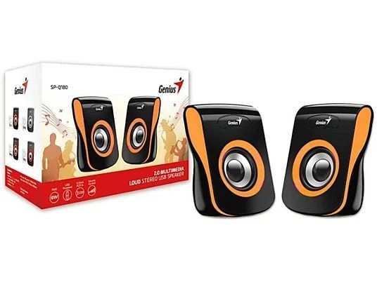 Speaker Genius SP-Q180 Serie Naranja