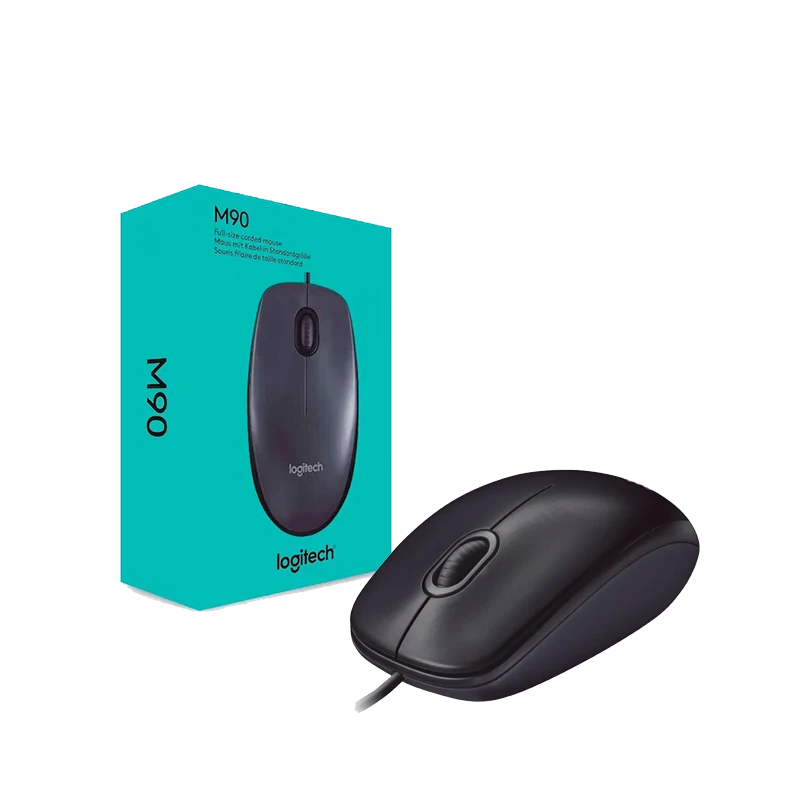 LOGITECH M90 Mouse USB - Óptico 1000 DPI