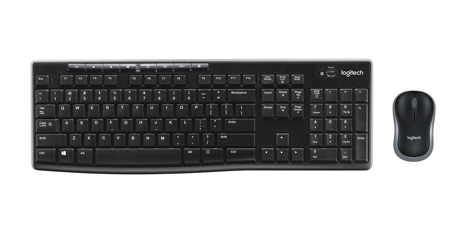 Logitech MK270 Combo Inalámbrico - Teclado y Ratón - 2.4 GHz