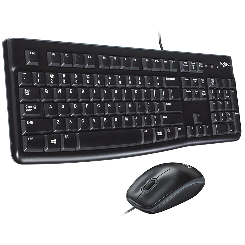 COMBO TECLADO Y MOUSE LOGITECH MK120 USB