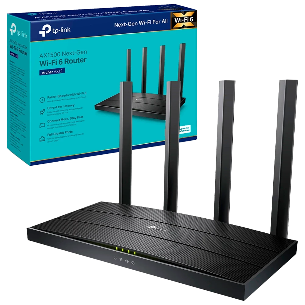 ROUTER WIFI TP-LINK ARCHER AX1500 DUAL BAND - 1.5GBPS PROCESADOR 1.5GHZ