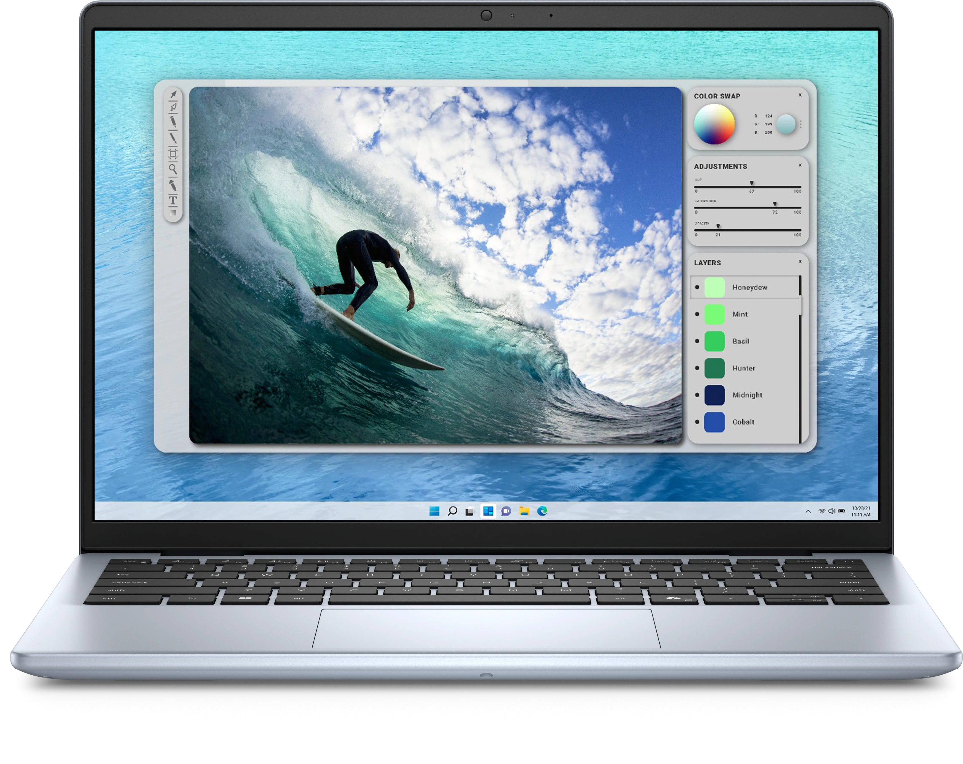 Portátil Dell Inspiron 5440 14 Core i5 8GB 512GB Intel UHD Graphics Iced Blue