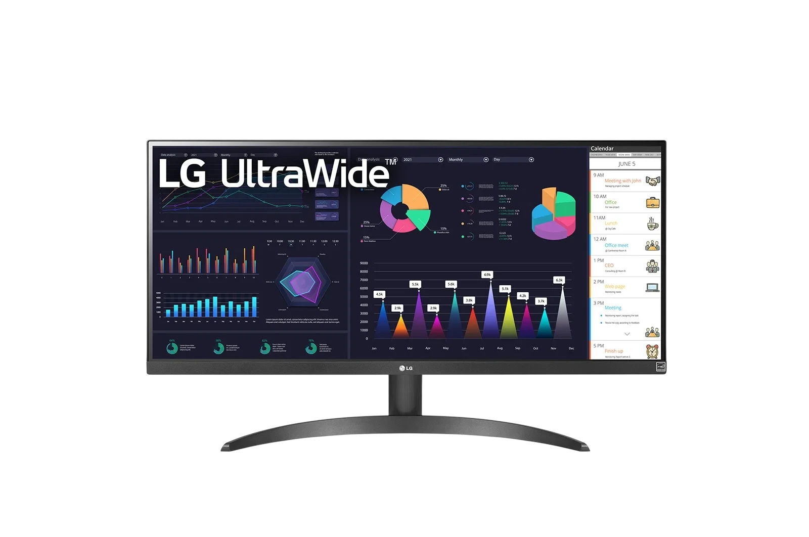MONITOR LG 32MR50C-B ULTRAWIDE 29 PULGADAS FHD IPS 100HZ