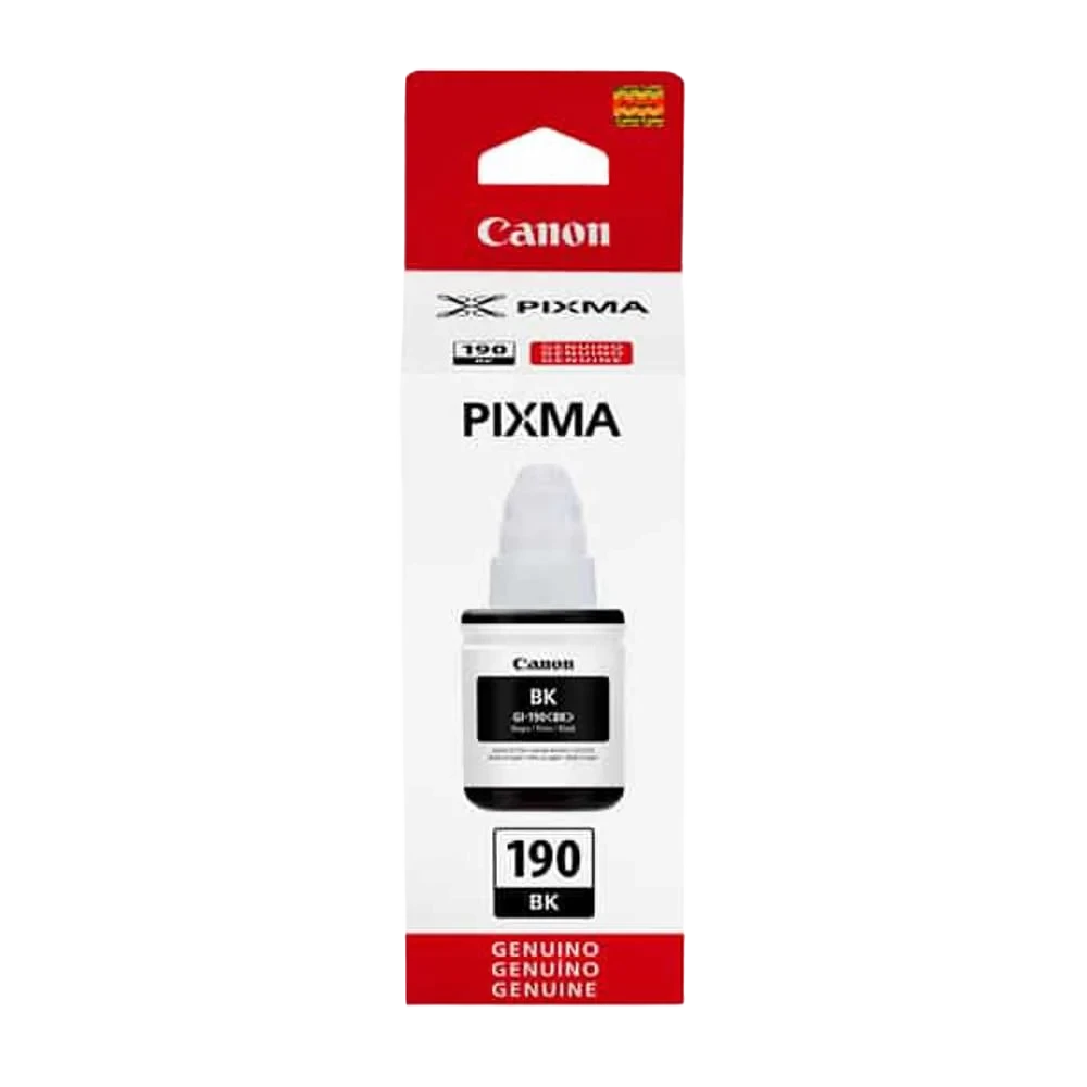 Tinta Negro Canon GI-190 Botella Serie G Impresora